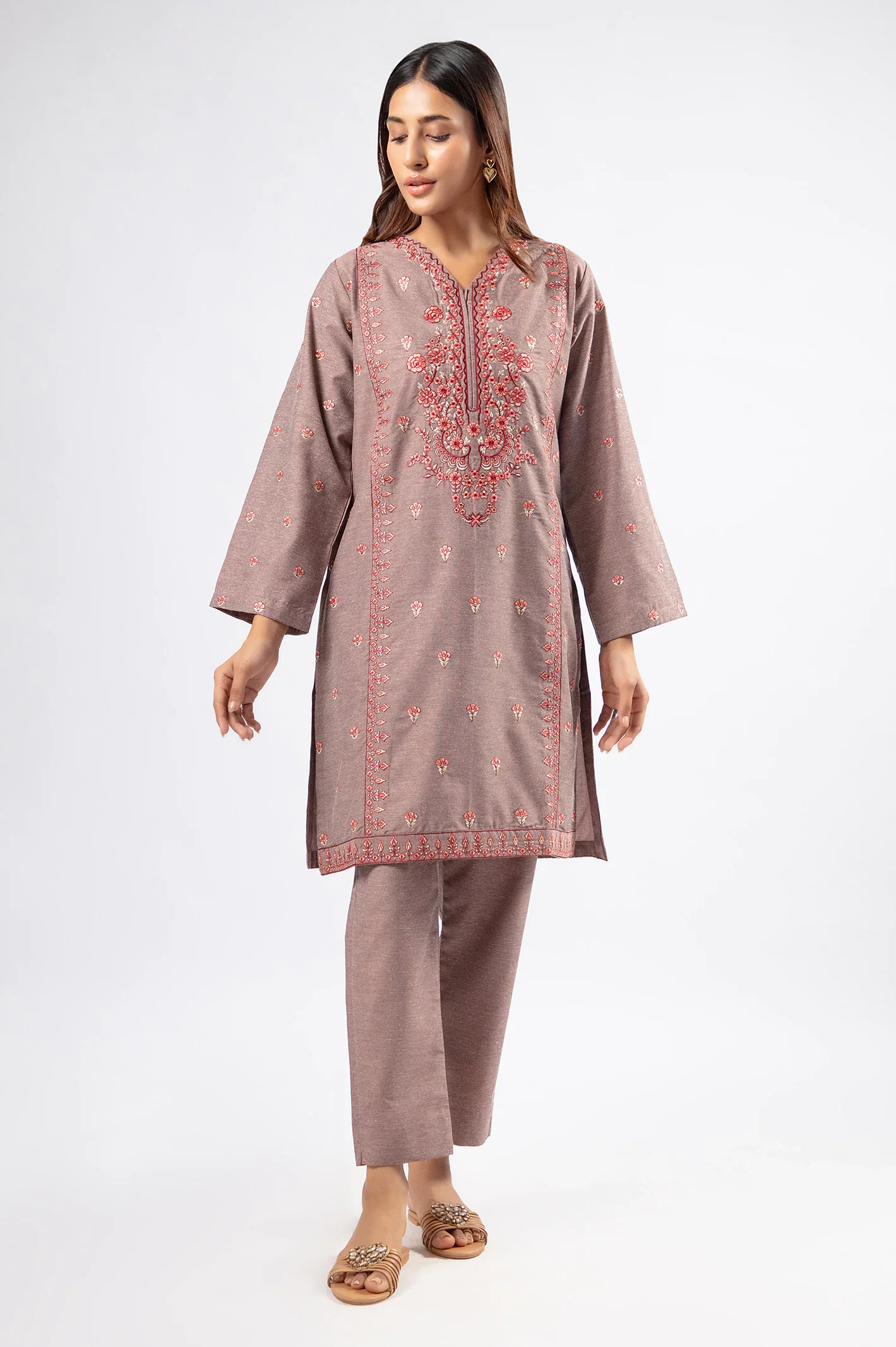 Embroidered 2PC