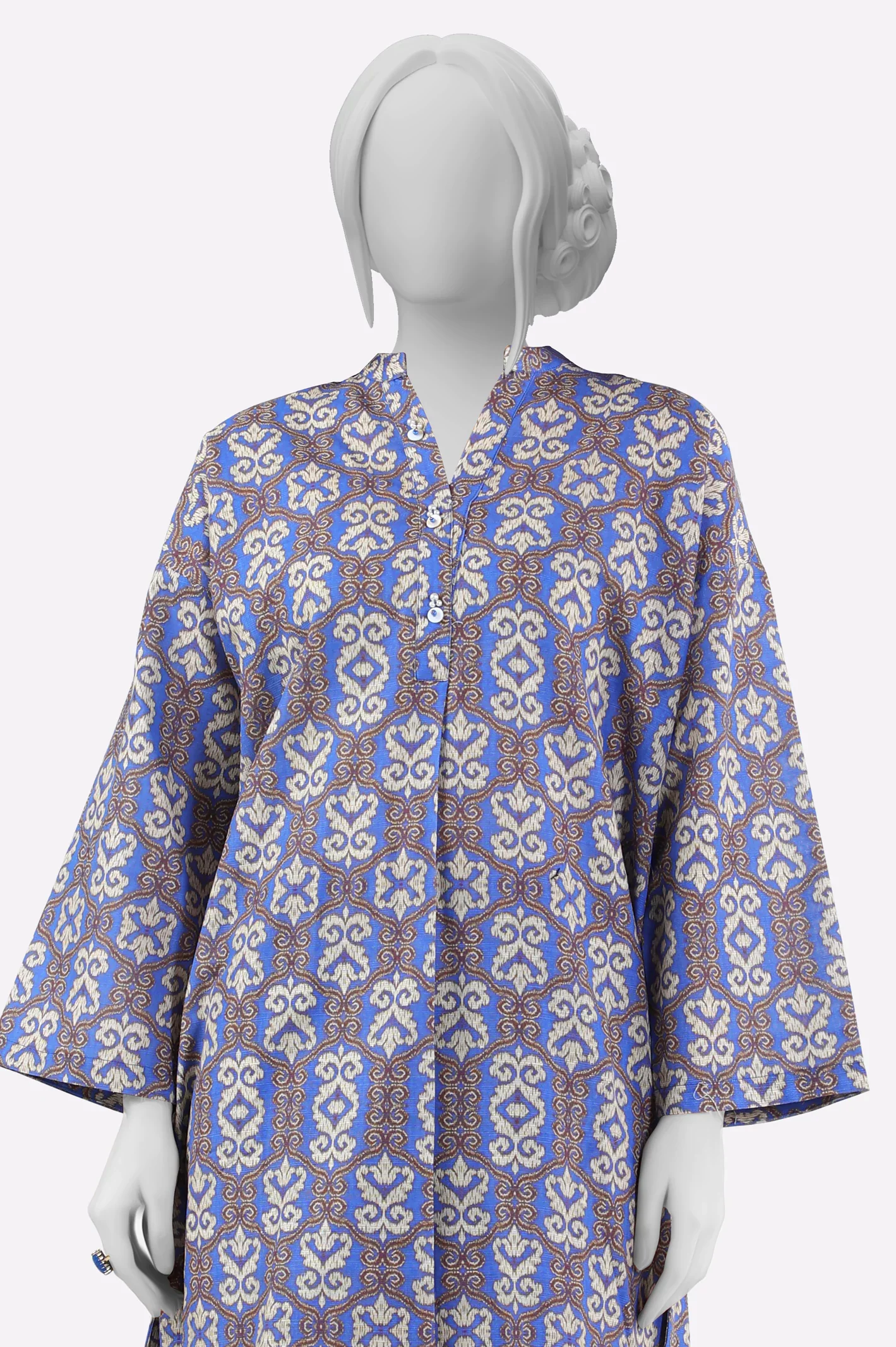 Blue Printed 2PC - Image 2