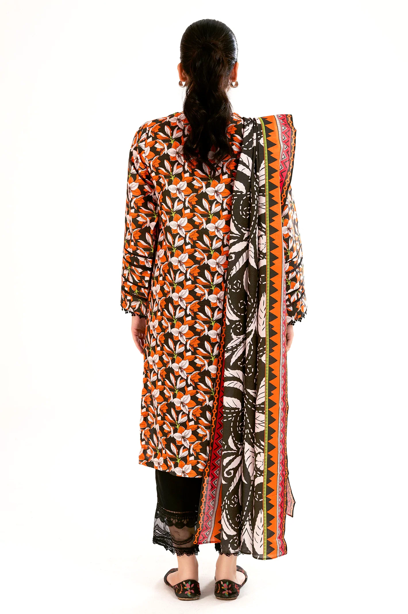 Printed Kurti With Dupatta - Image 2