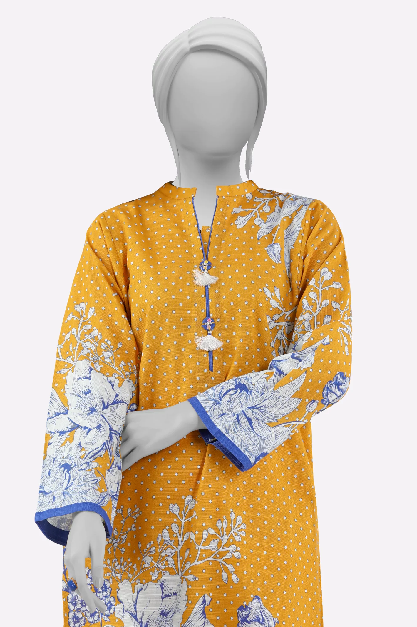 Yellow Printed 2PC - Image 2