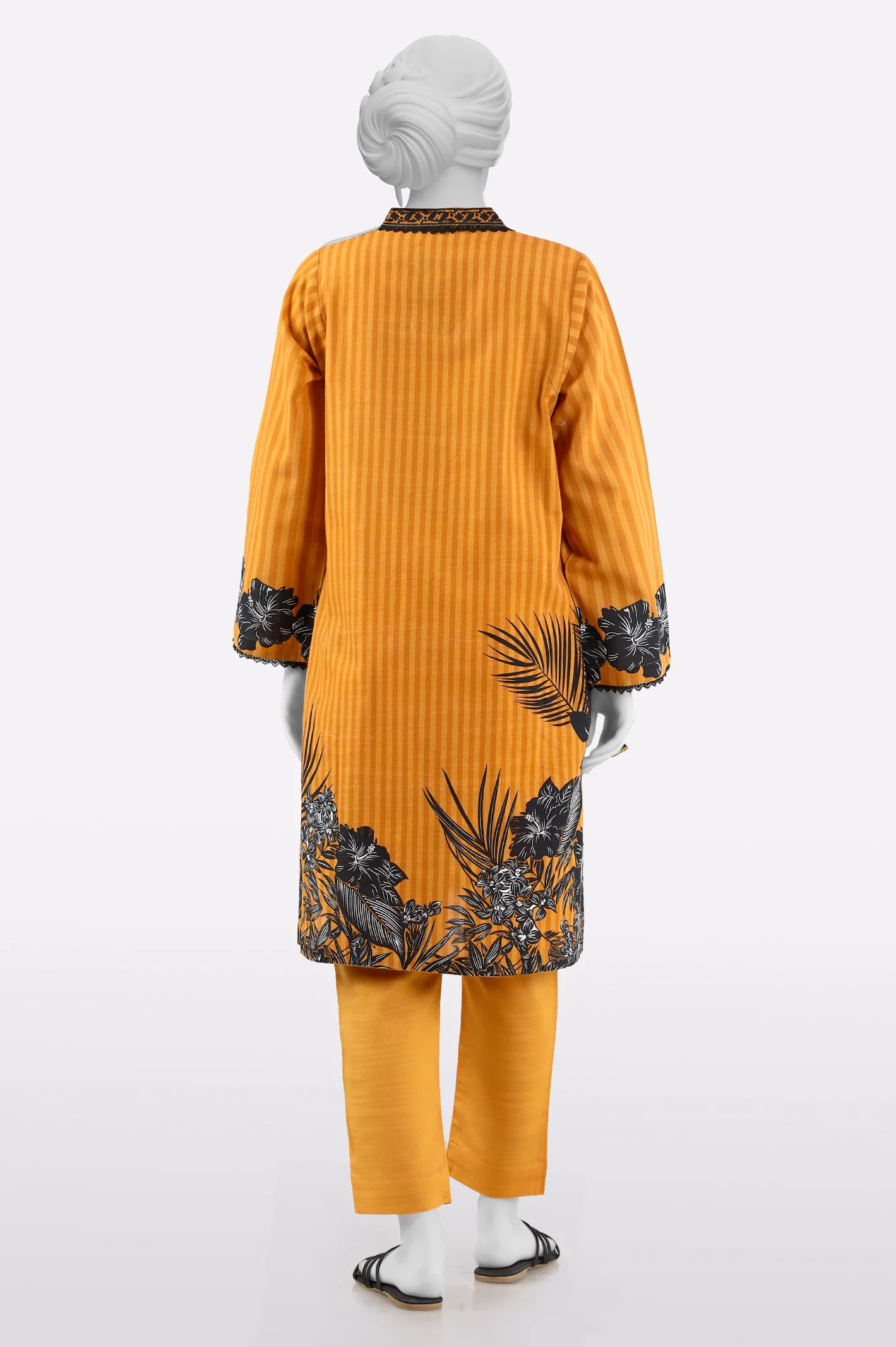 Mustard Printed 2PC - Image 3