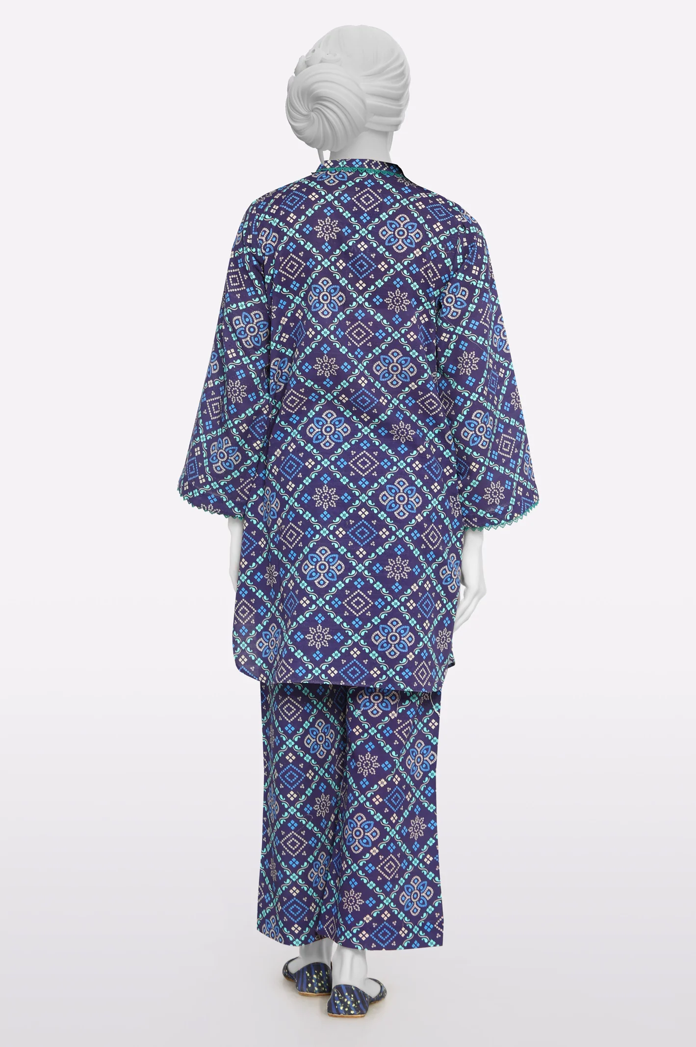 Purple Printed 2PC - Image 3