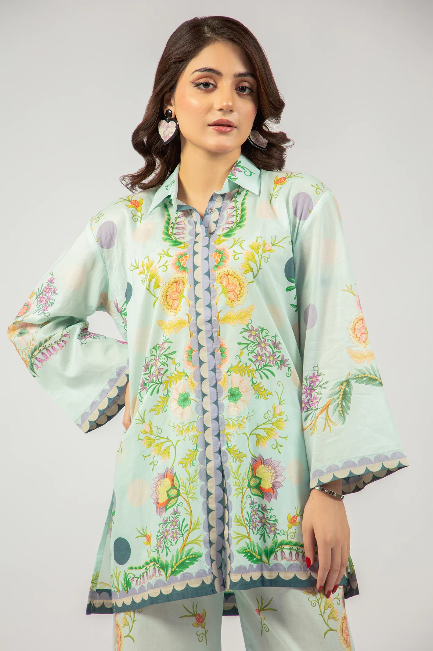 Blue Fusion Printed 2PC - Image 2
