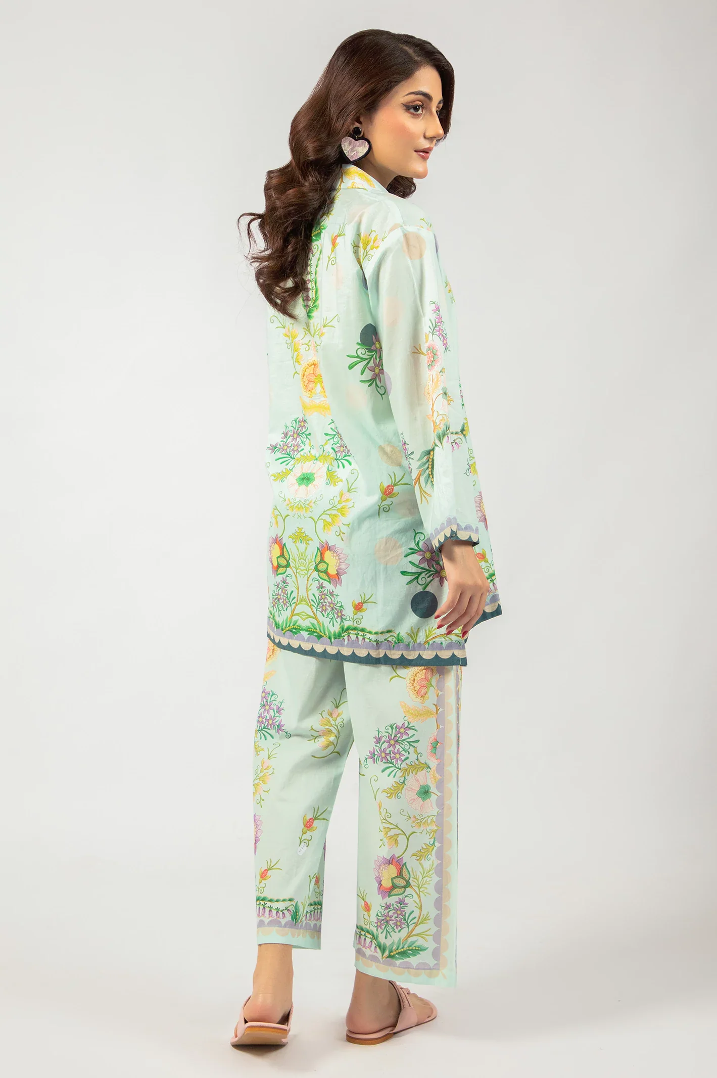 Blue Fusion Printed 2PC - Image 4
