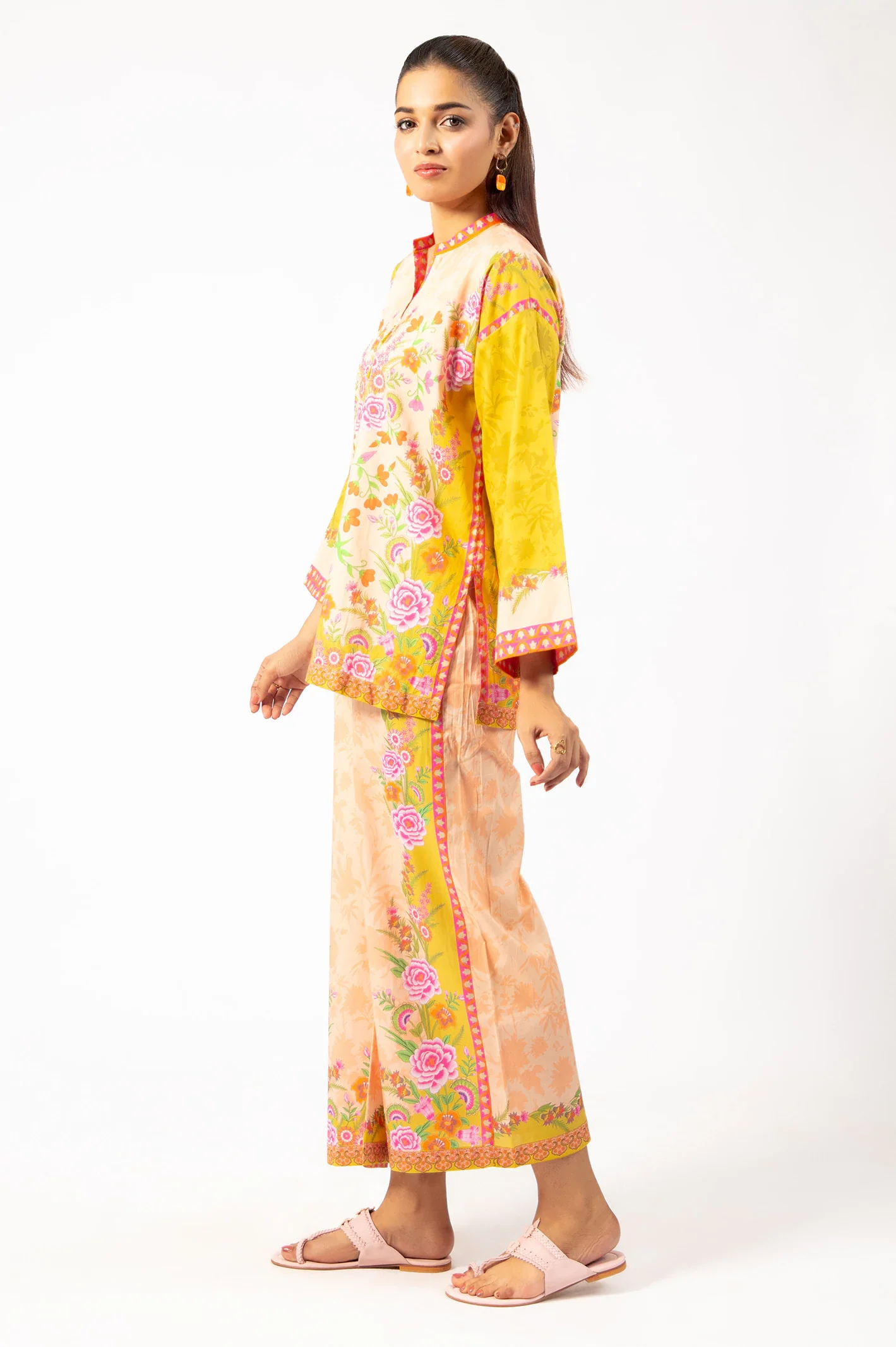 Mustard Printed 2PC - Image 4