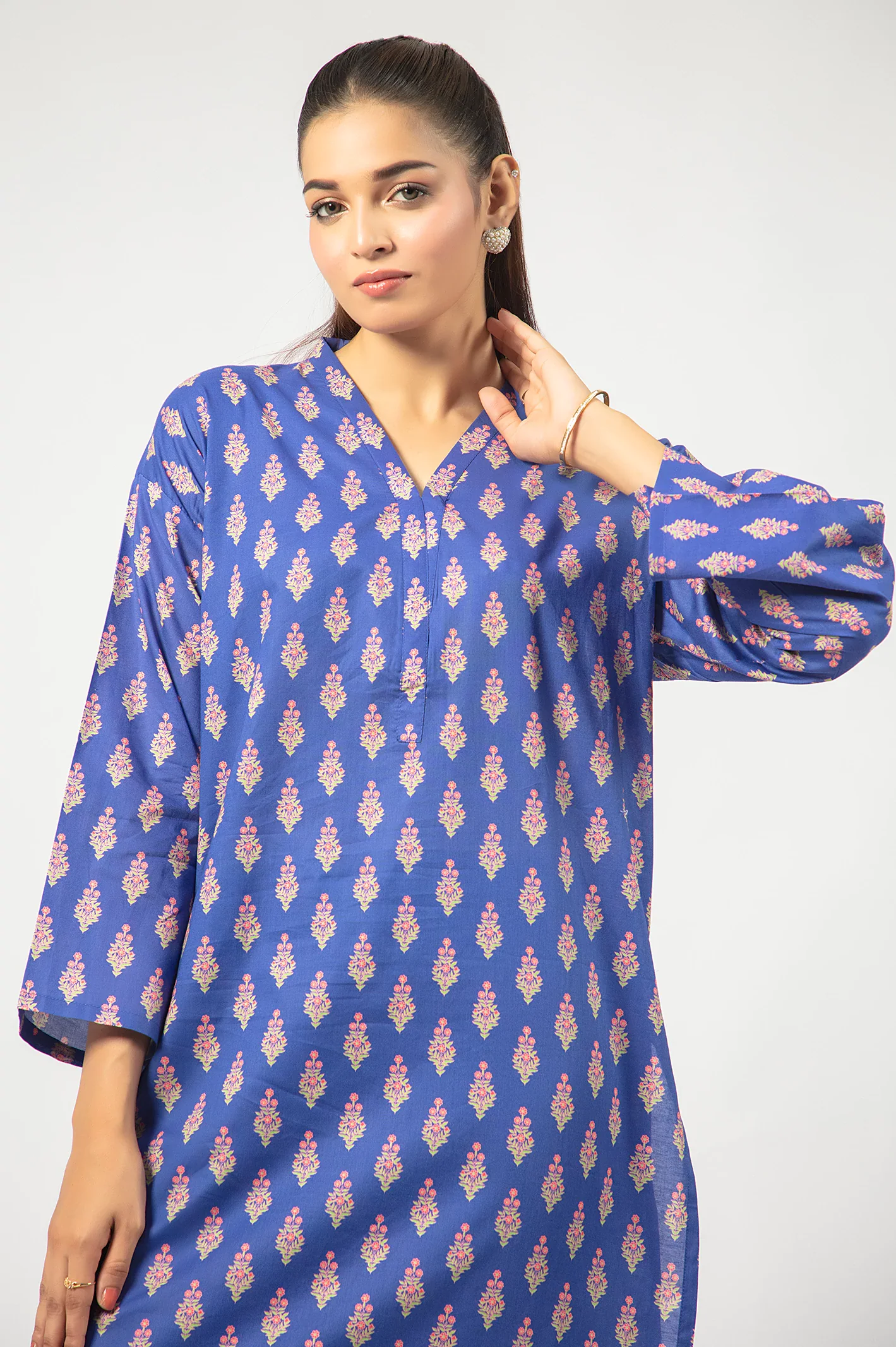 Blue Printed 2PC - Image 2