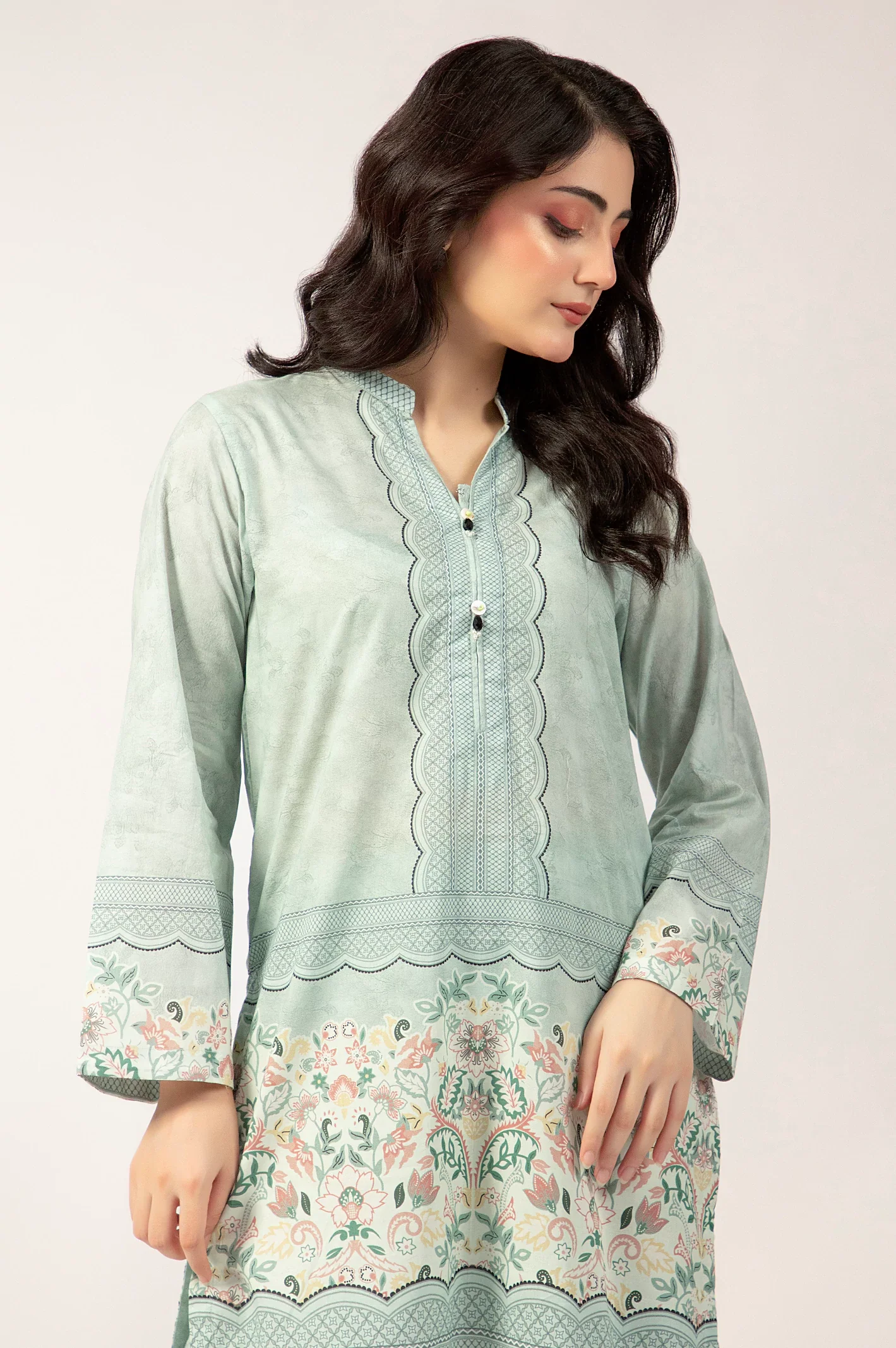 Blue Printed 2PC - Image 2
