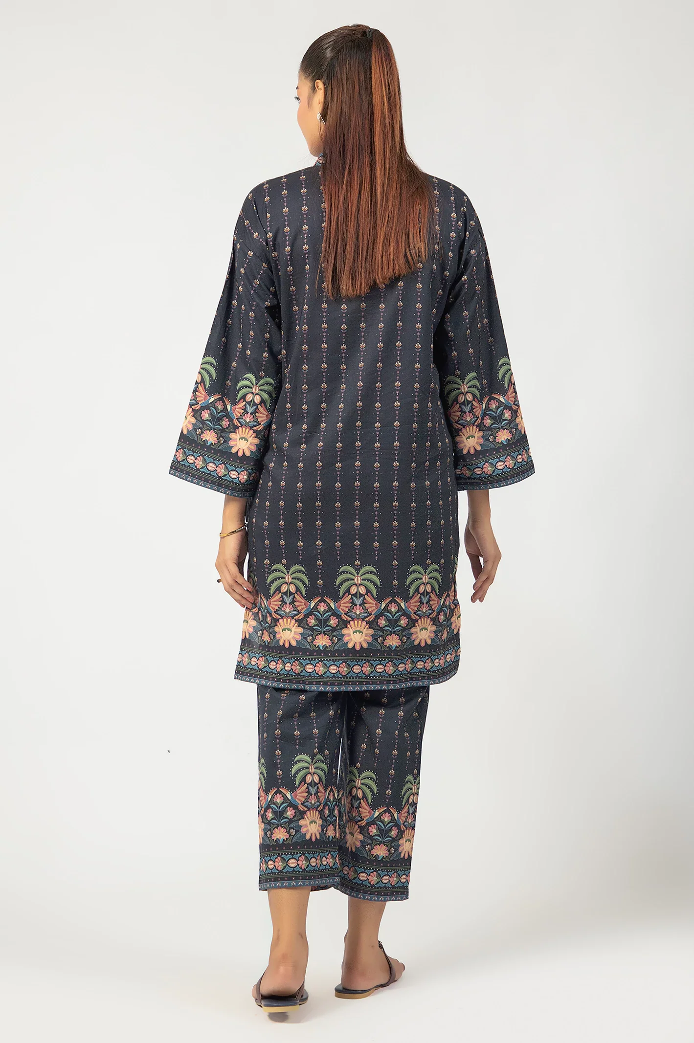 Black Printed 2PC - Image 4
