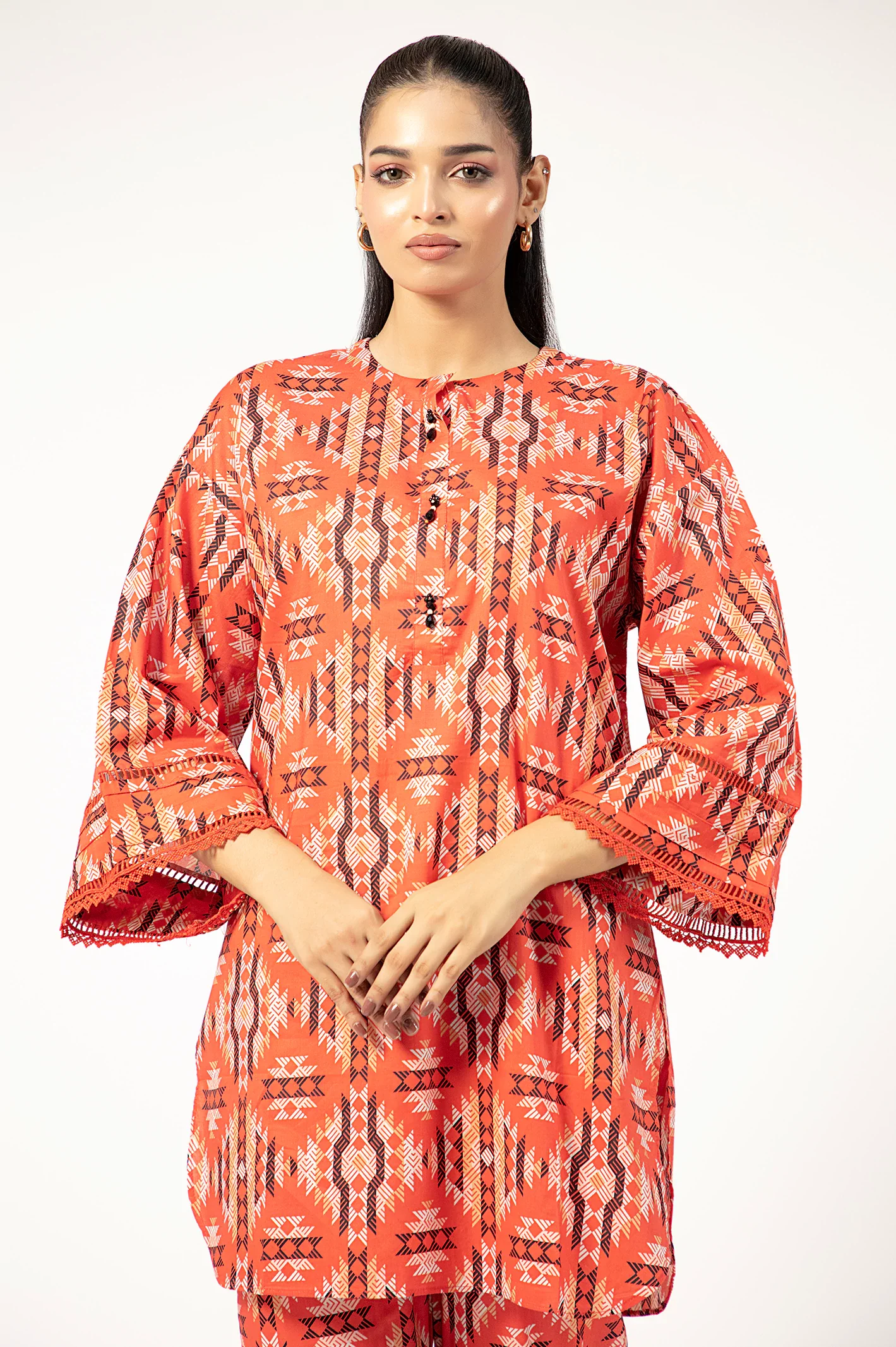 Red Printed 2PC - Image 2