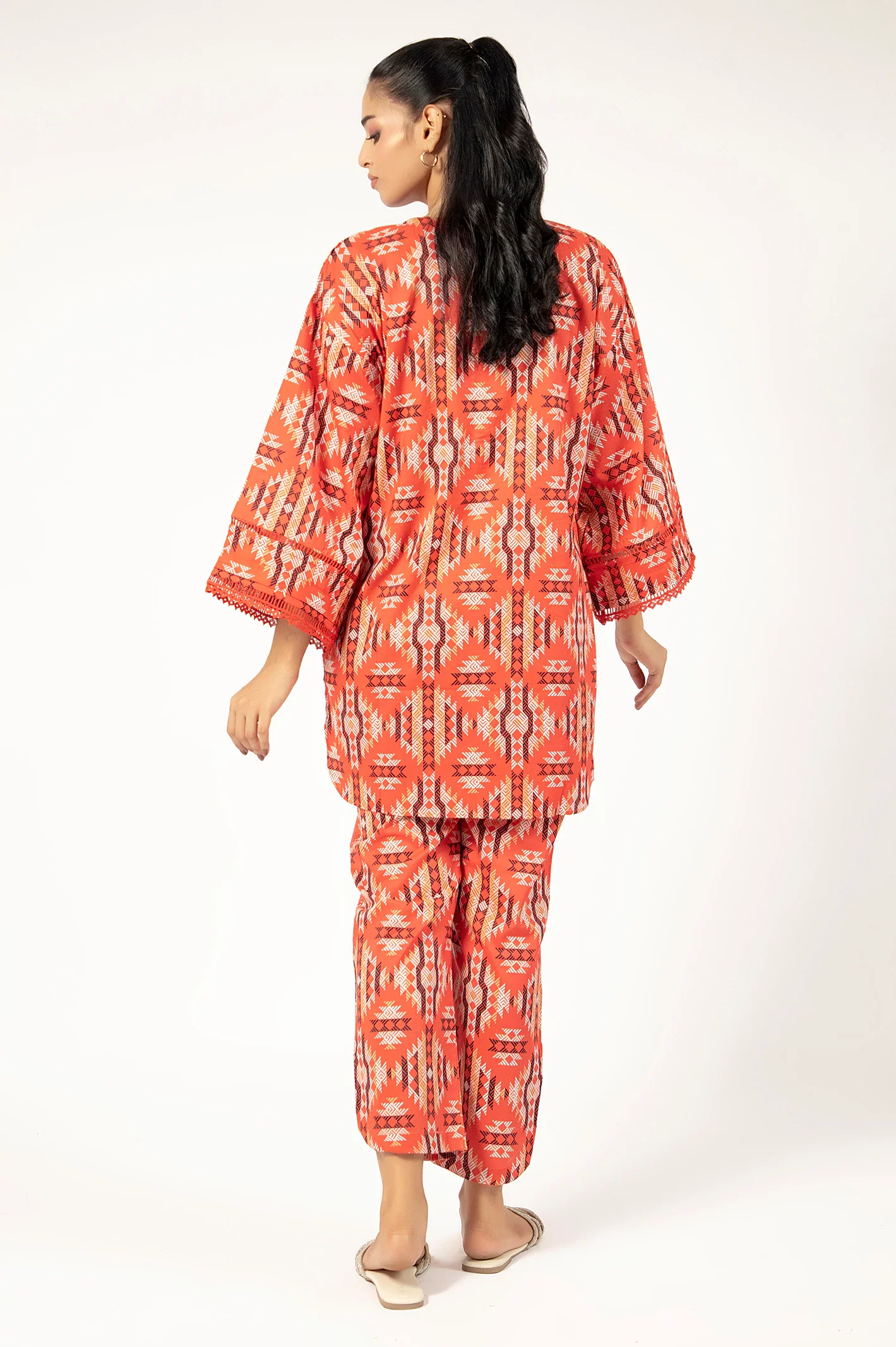 Red Printed 2PC - Image 4