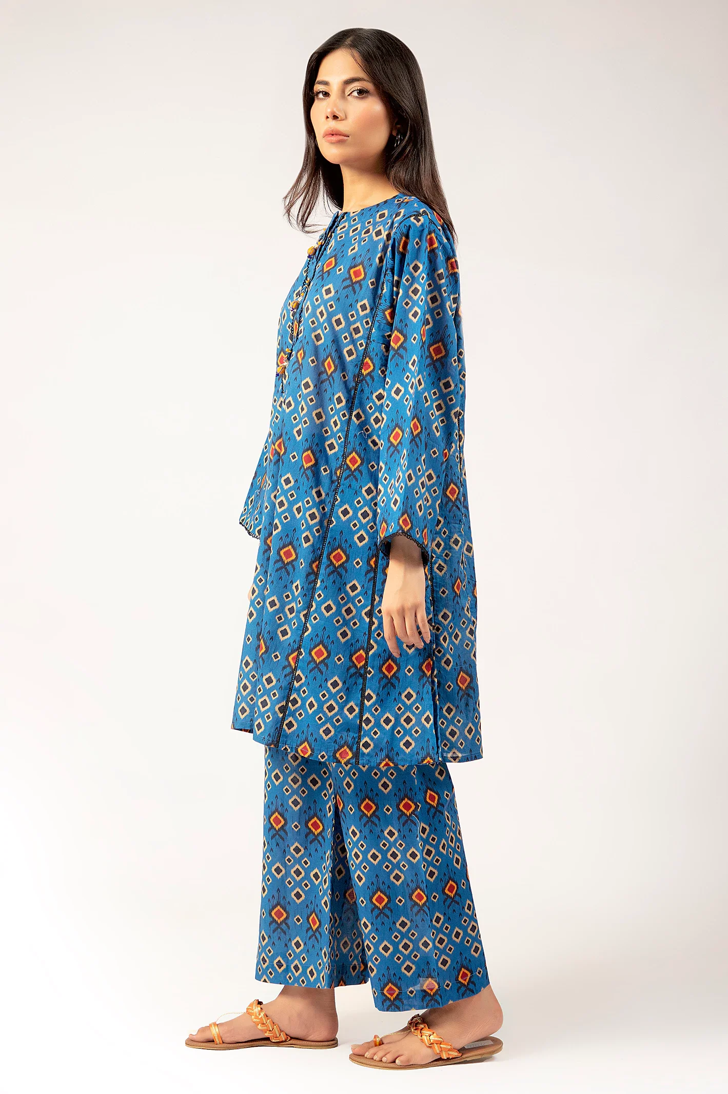 Blue Printed 2PC - Image 3
