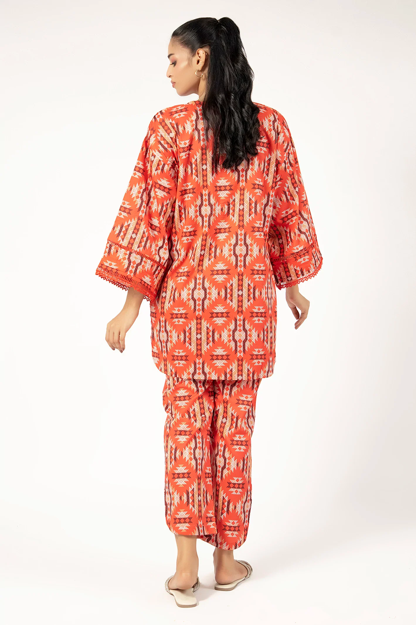 Red Printed 2PC - Image 4