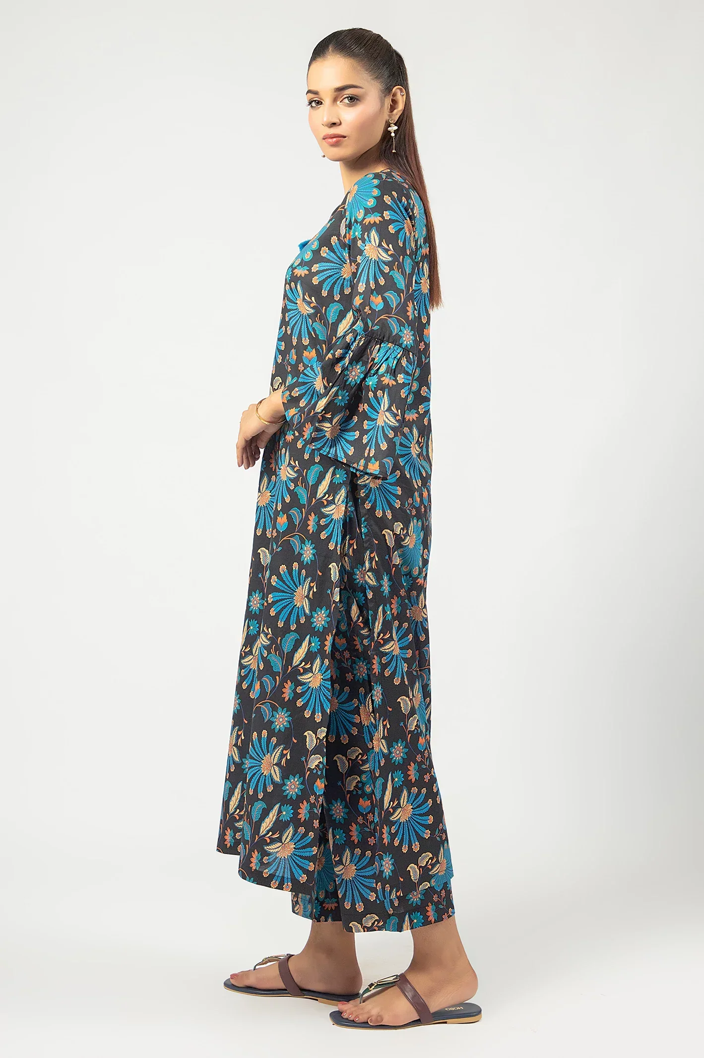 Black Printed 2PC - Image 3