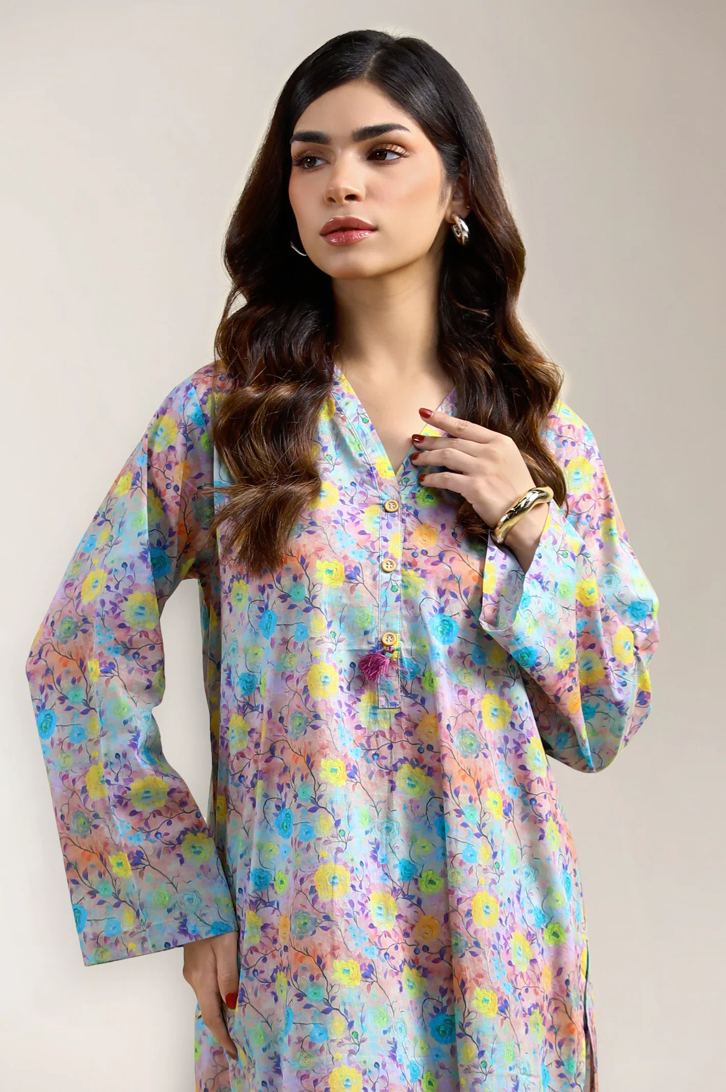Multicolor Printed 2PC - Image 2