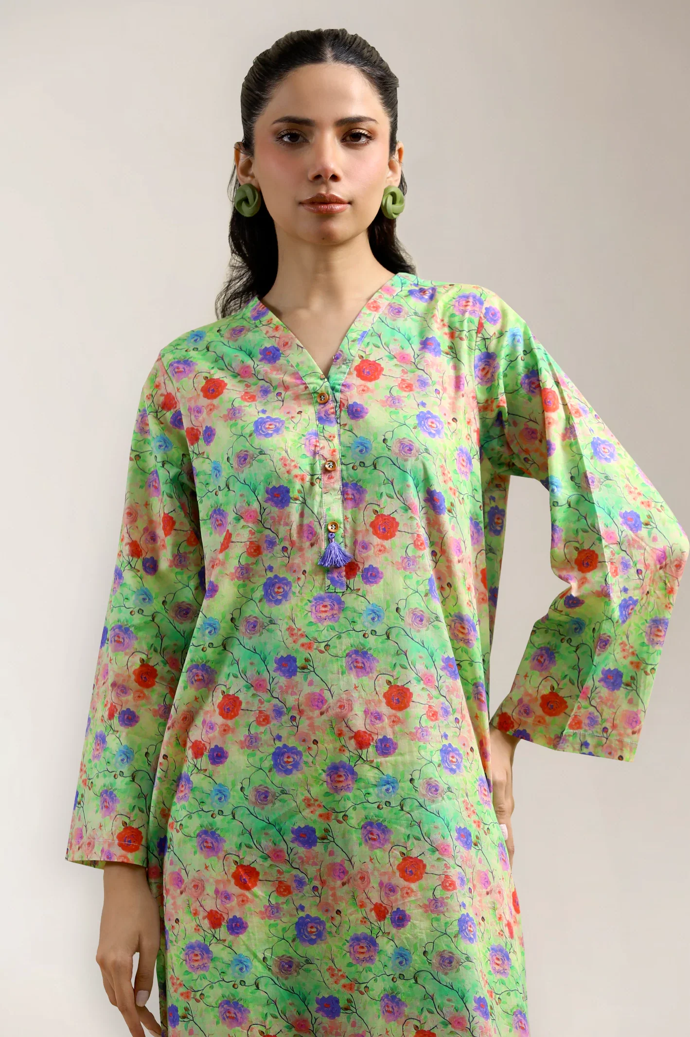Multicolor Printed 2PC - Image 2