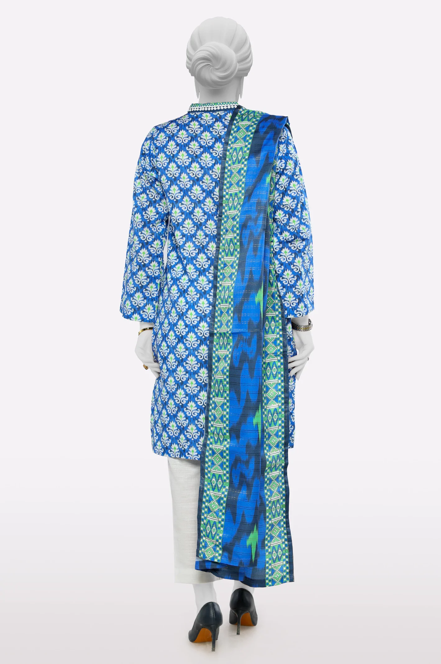 Blue Printed 3PC - Image 3