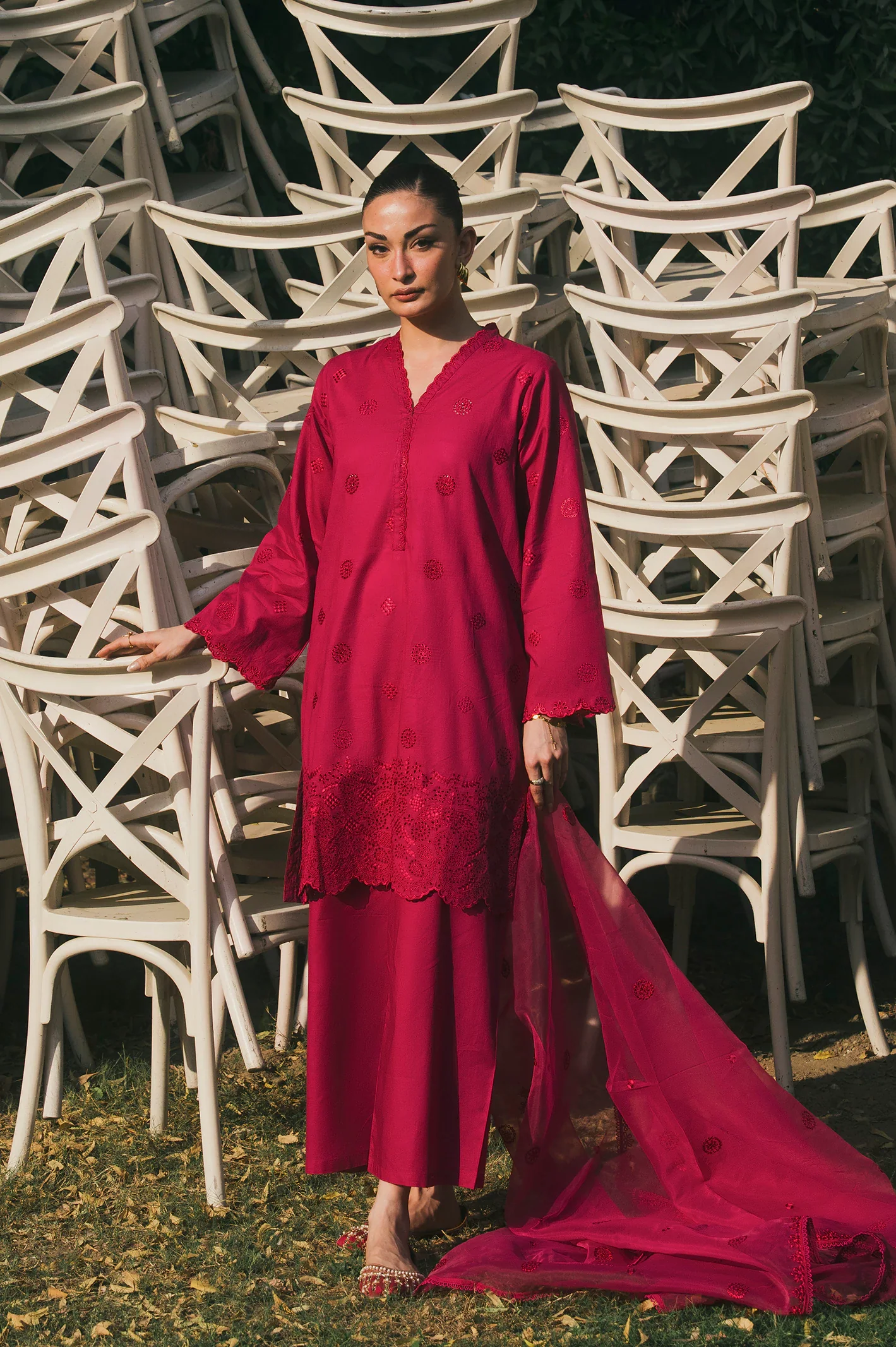 Embroidered 3PC