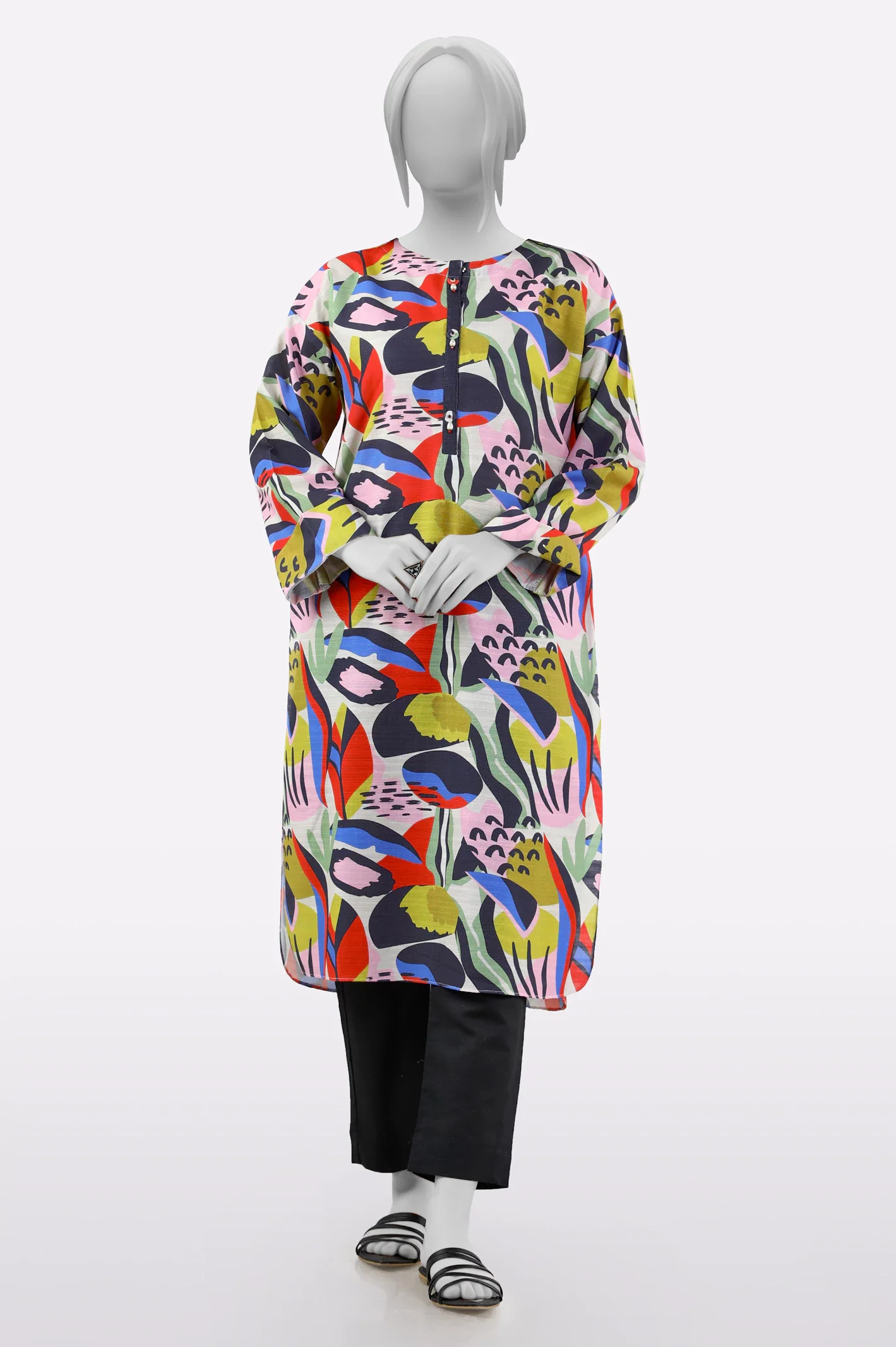 Multicolor Printed Kurti