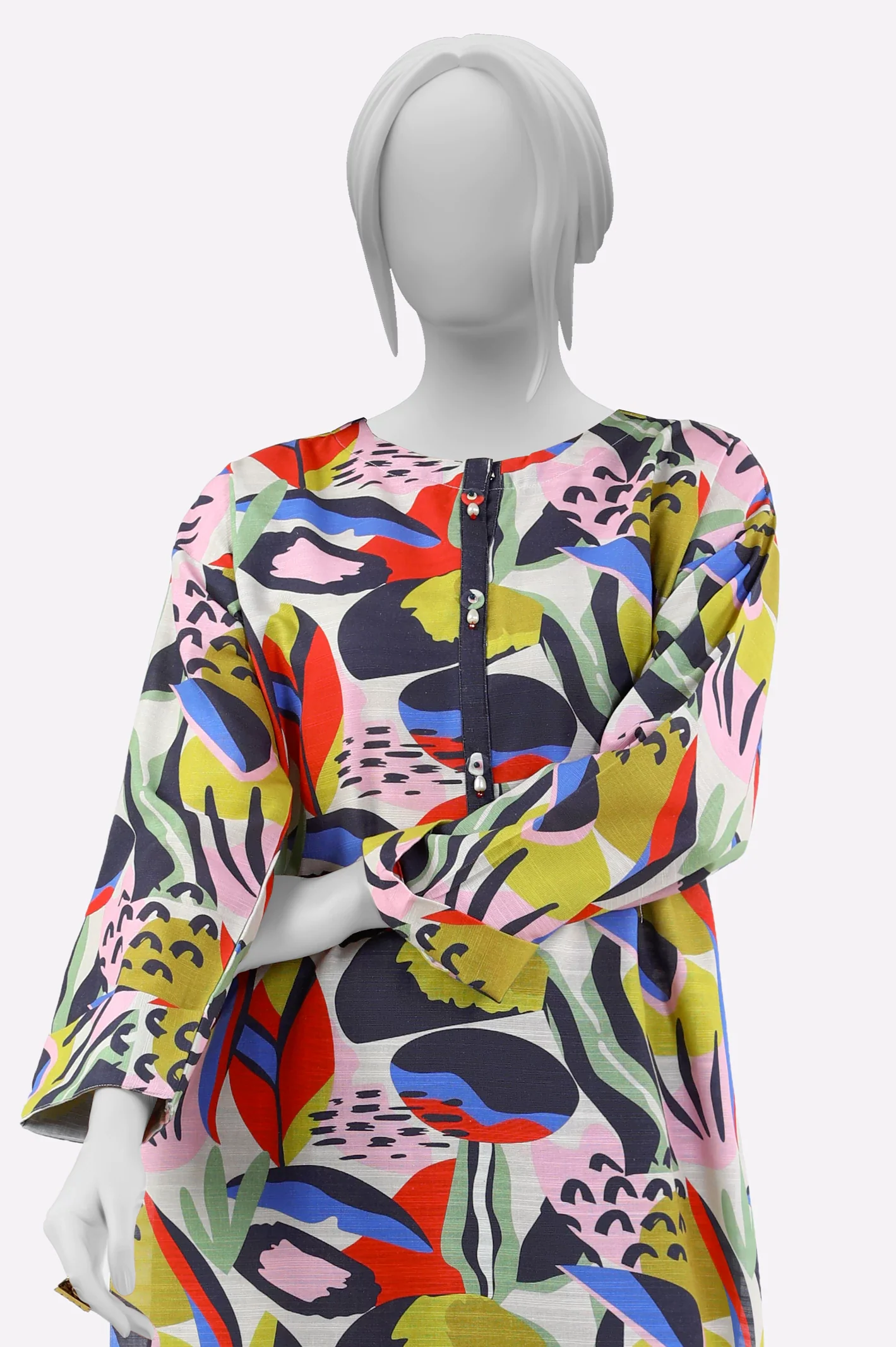 Multicolor Printed Kurti - Image 2