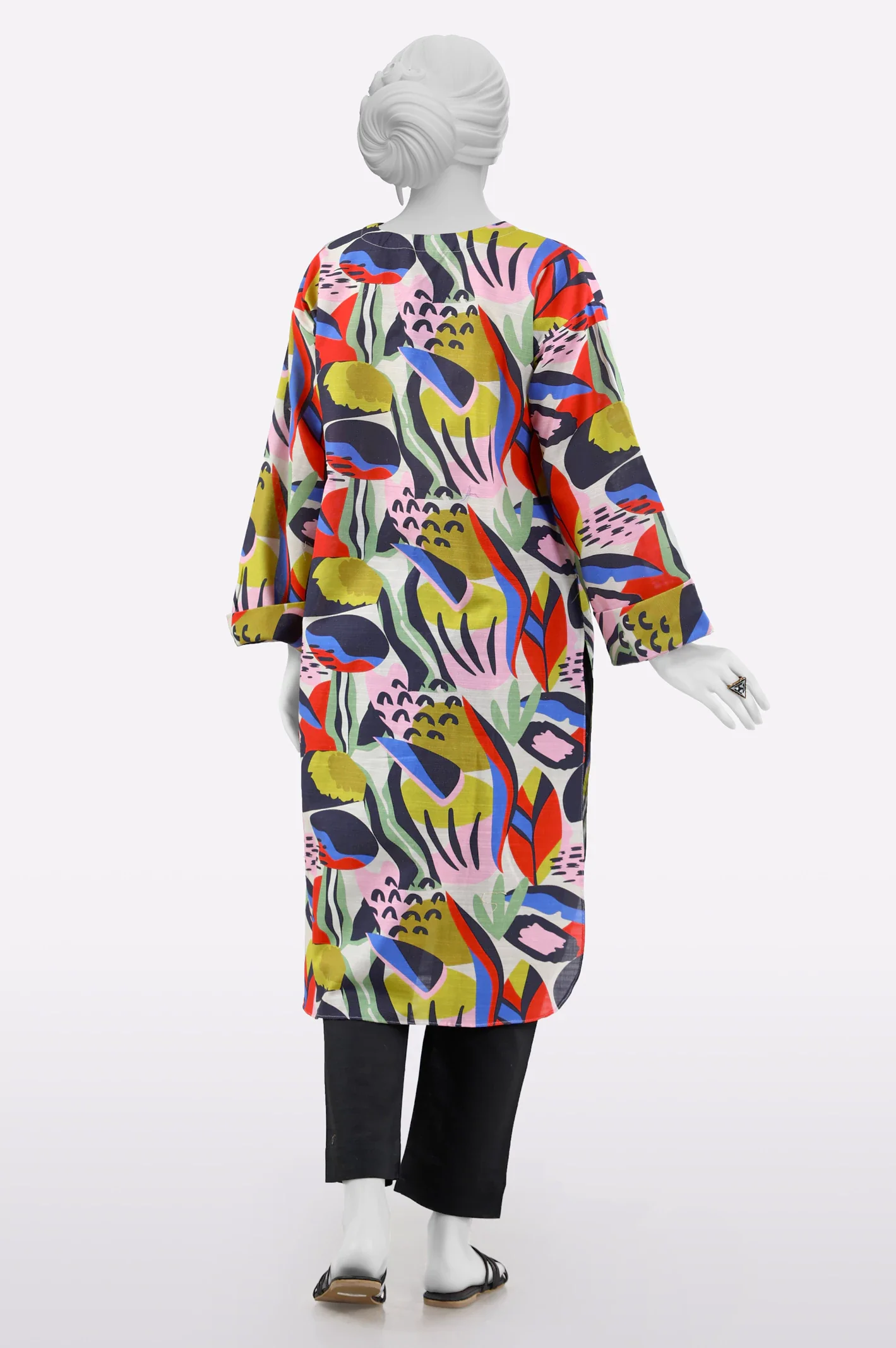 Multicolor Printed Kurti - Image 3