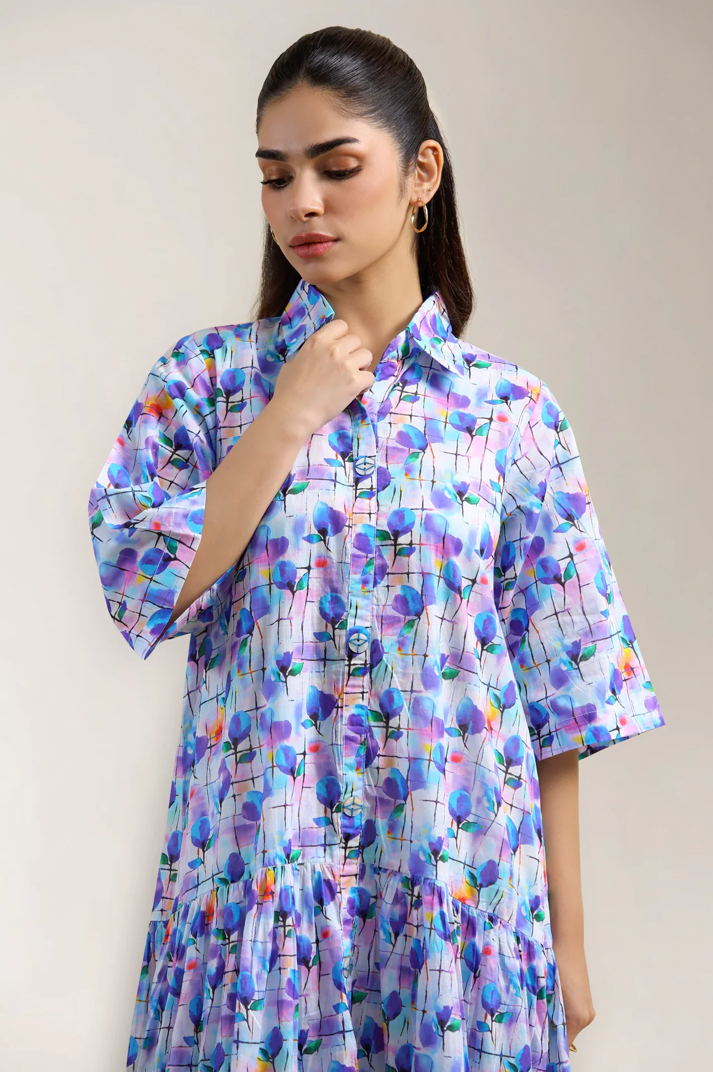 Multicolor Printed Kurti - Image 2