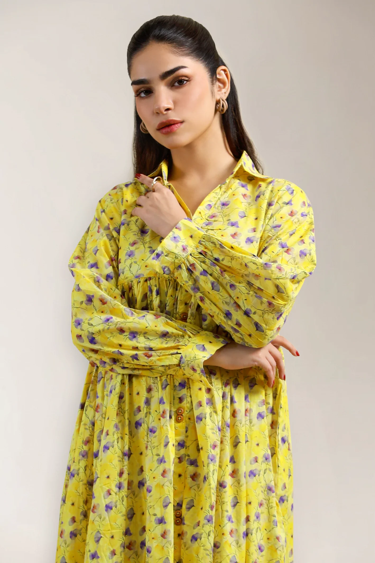 Multicolor Printed Kurti - Image 2