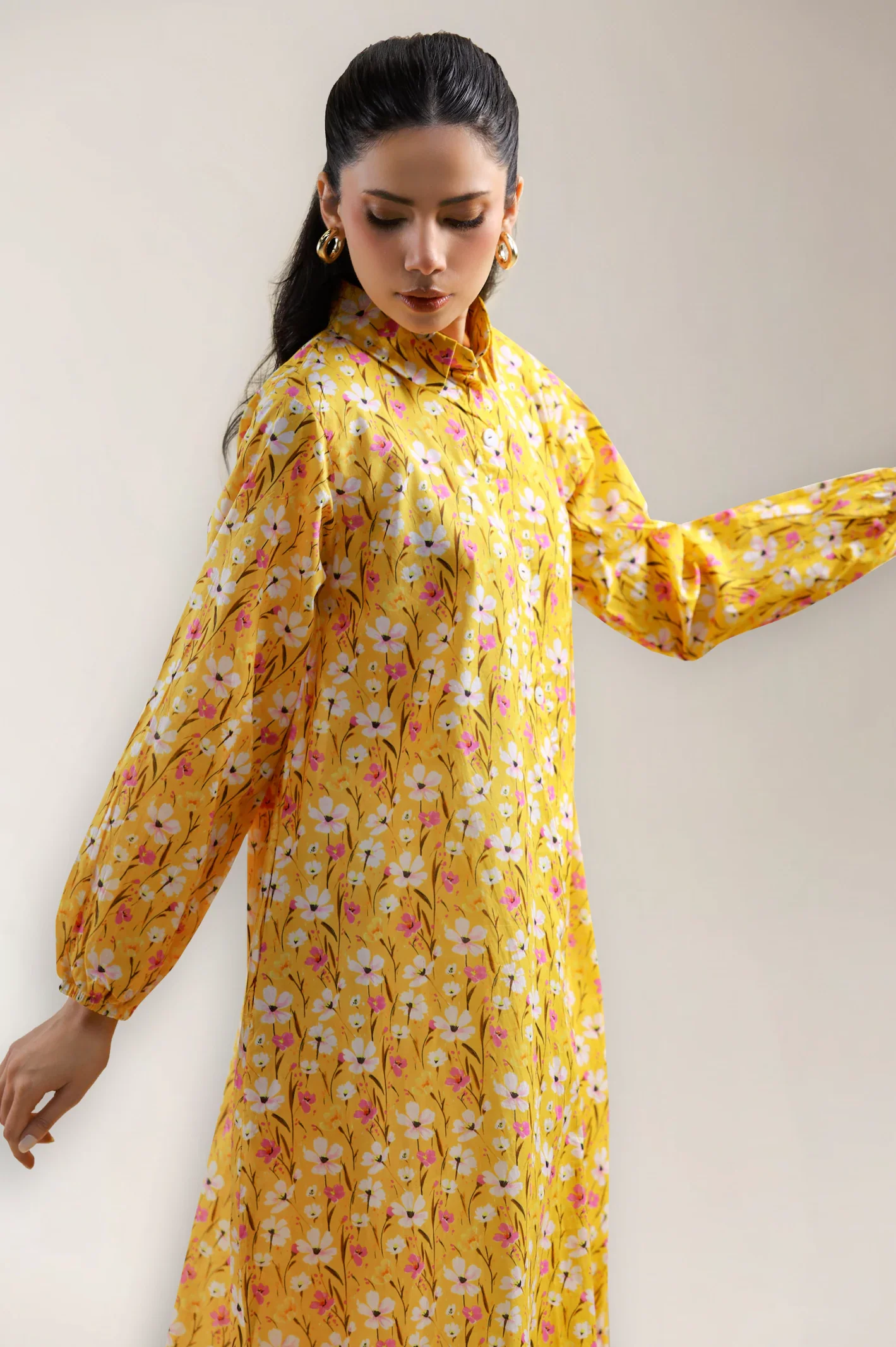 Multicolor Printed Kurti - Image 2