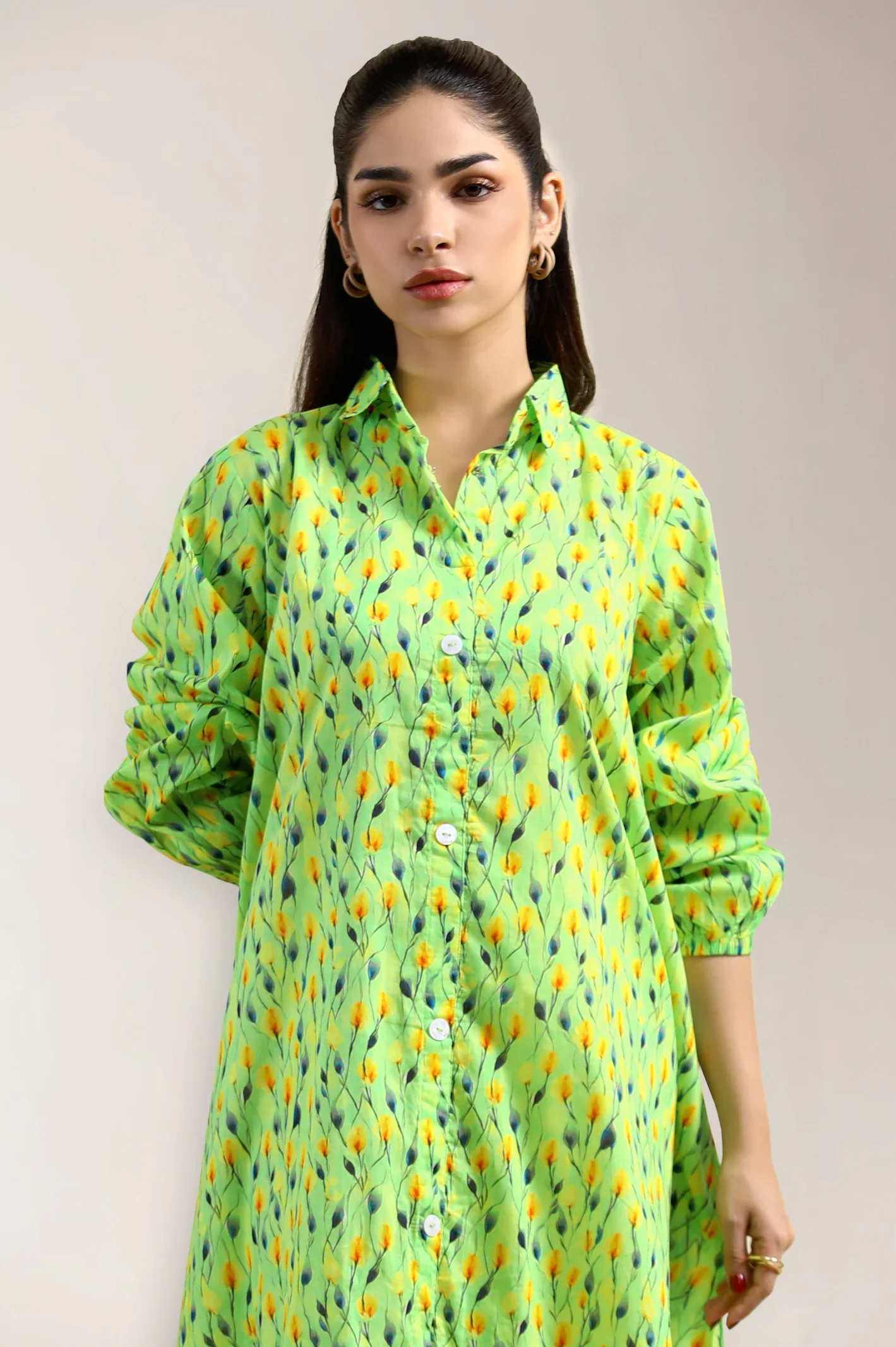 Multicolor Printed Kurti - Image 2