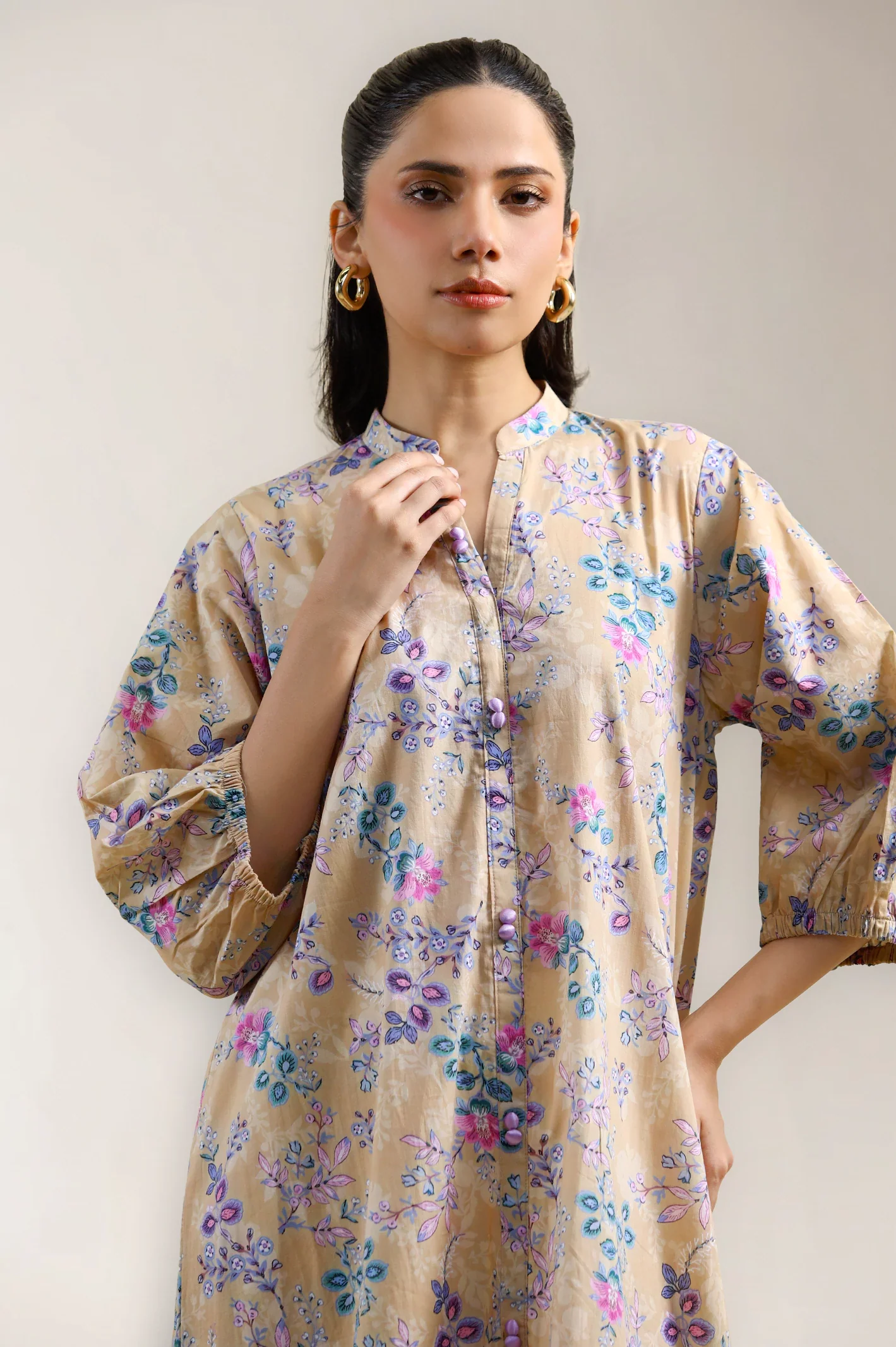Multicolor Printed Kurti - Image 2