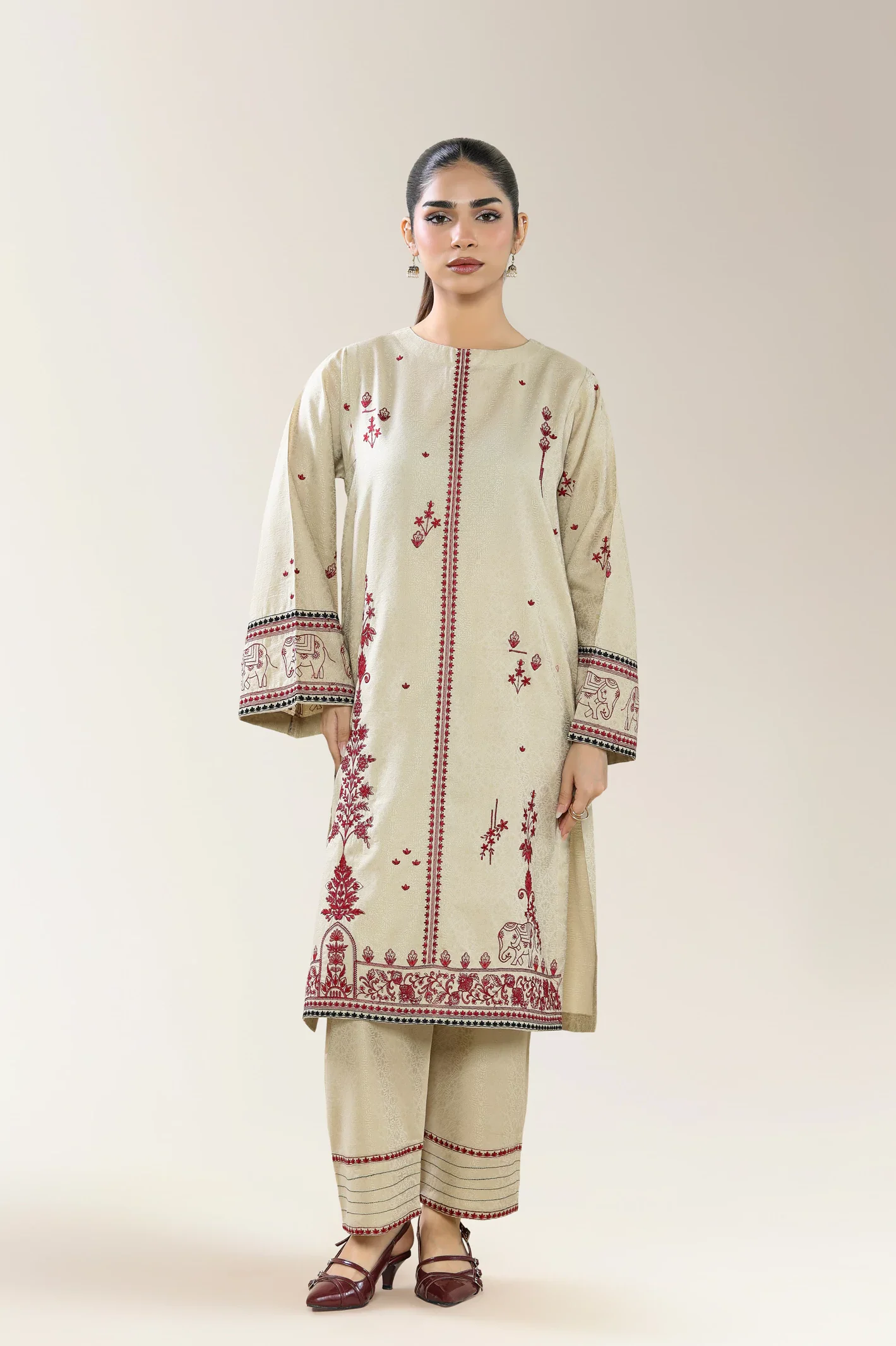 Embroidered 2PC