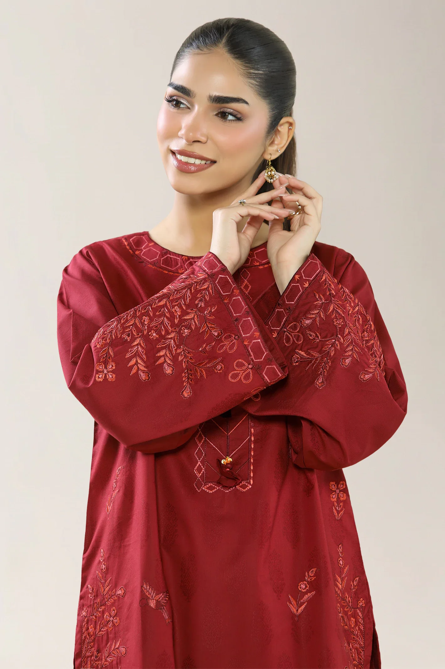 Embroidered 2PC - Image 2