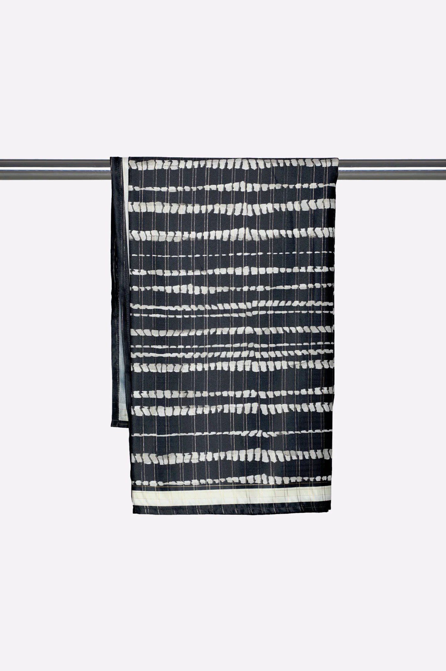 Black Pashmina Wool Shawl