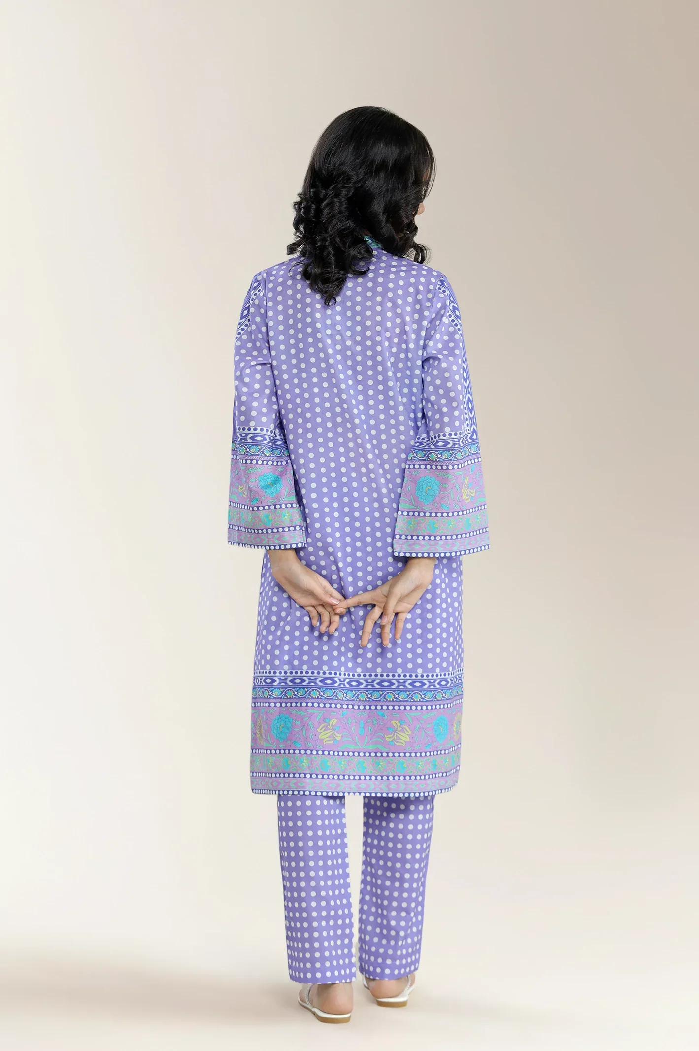 Printed Cambric Lilac Teens 2Pc - Image 2