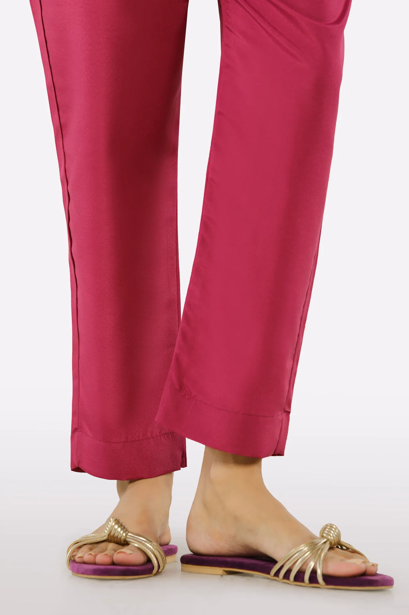 Magenta Trouser