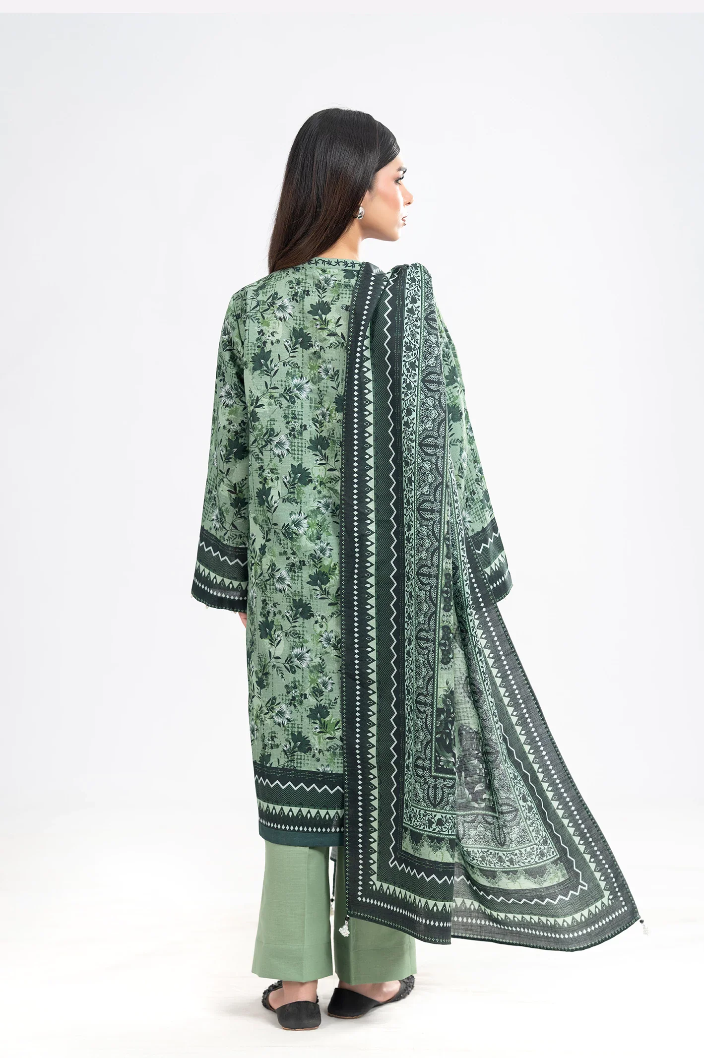 Printed Unstitched 3PC - Image 3