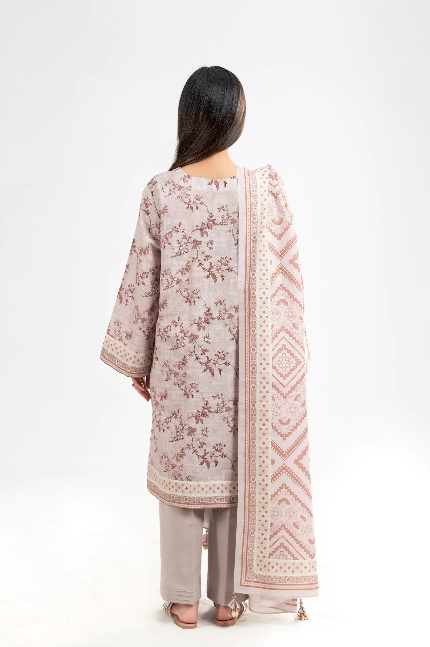 Printed Unstitched 3PC - Image 3