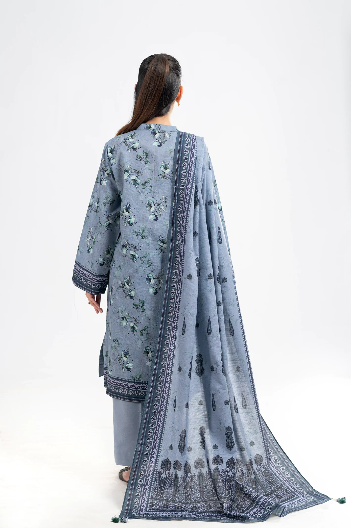 Printed Unstitched 3PC - Image 3