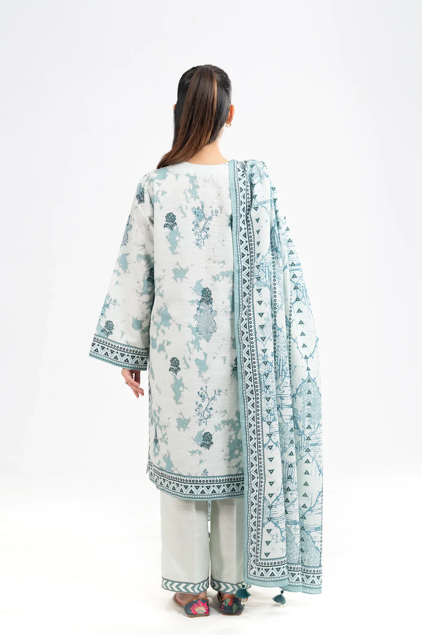 Printed Unstitched 3PC - Image 3